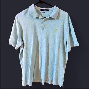 Polo by Ralph Lauren Light Blue Men's Polo Shirt